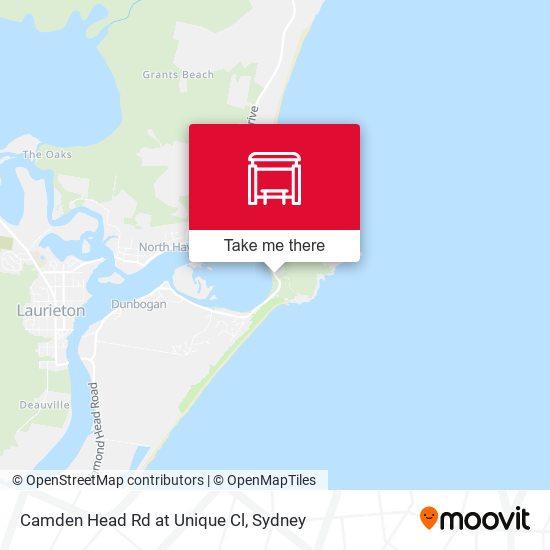 Camden Head Rd at Unique Cl map