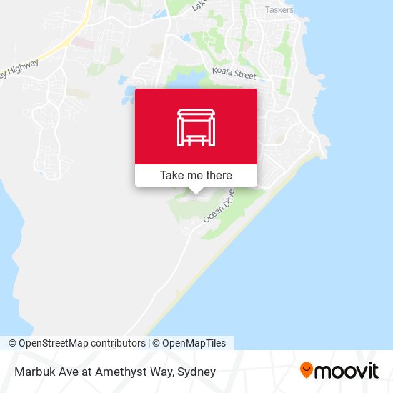 Marbuk Ave at Amethyst Way map
