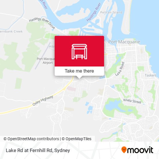 Lake Rd at Fernhill Rd map