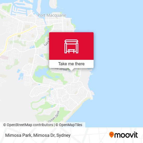 Mimosa Park, Mimosa Dr map
