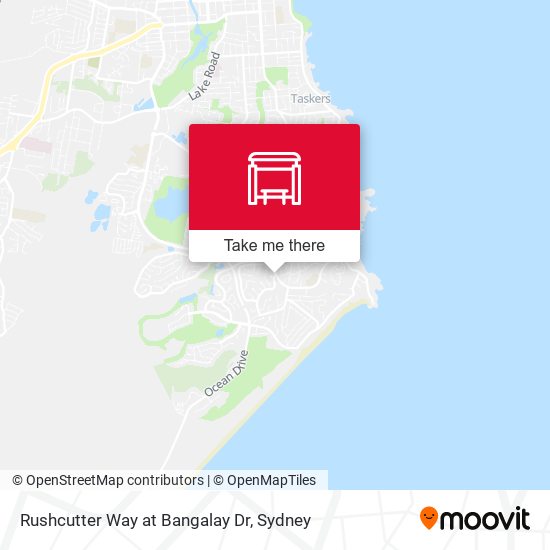Rushcutter Way at Bangalay Dr map