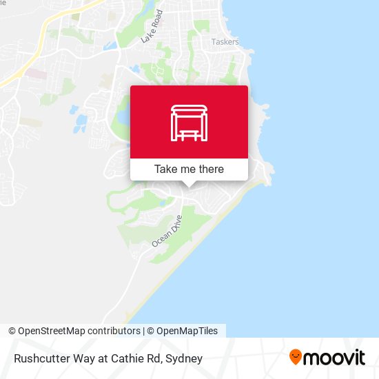 Rushcutter Way at Cathie Rd map