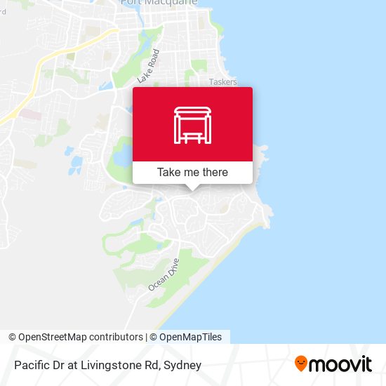 Pacific Dr at Livingstone Rd map