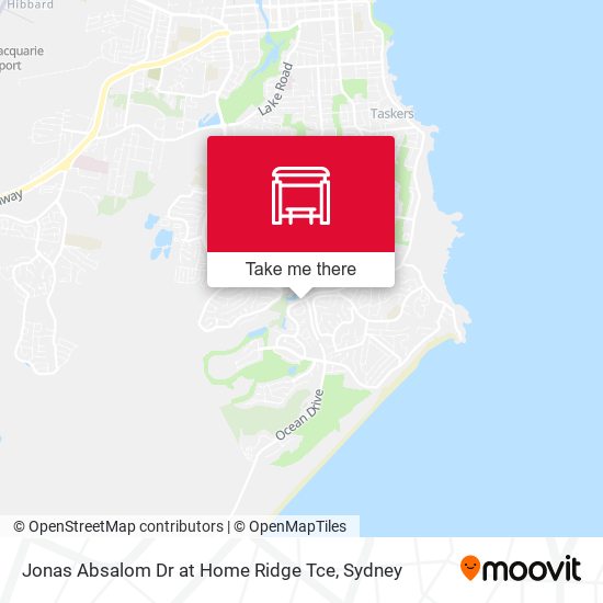 Jonas Absalom Dr at Home Ridge Tce map