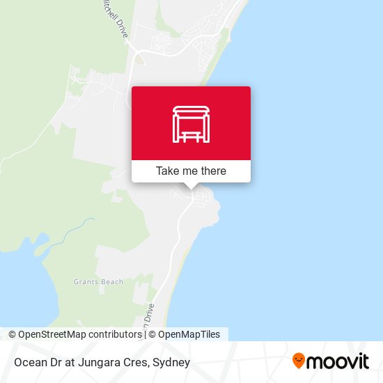 Ocean Dr at Jungara Cres map