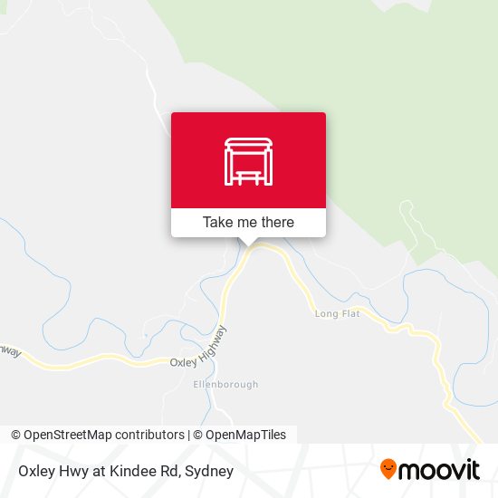 Oxley Hwy at Kindee Rd map