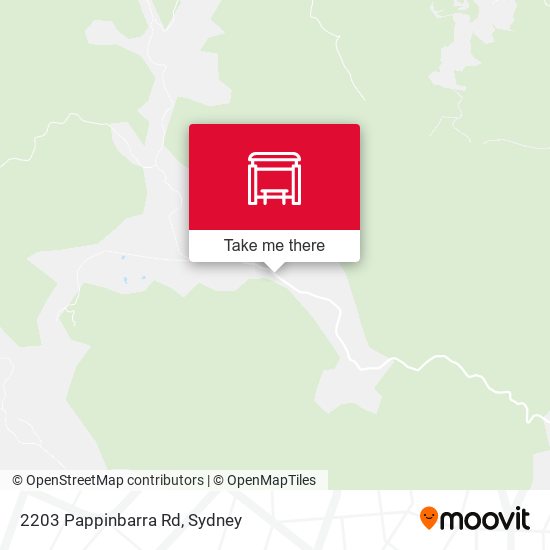 2203 Pappinbarra Rd map