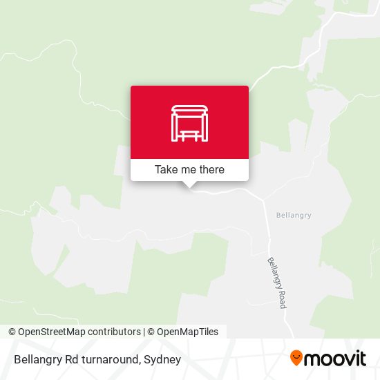 Bellangry Rd turnaround map