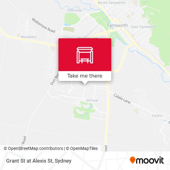Grant St at Alexis St map