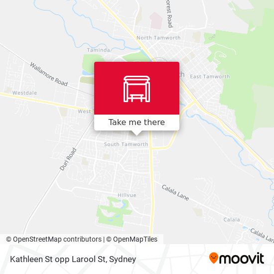 Kathleen St opp Larool St map