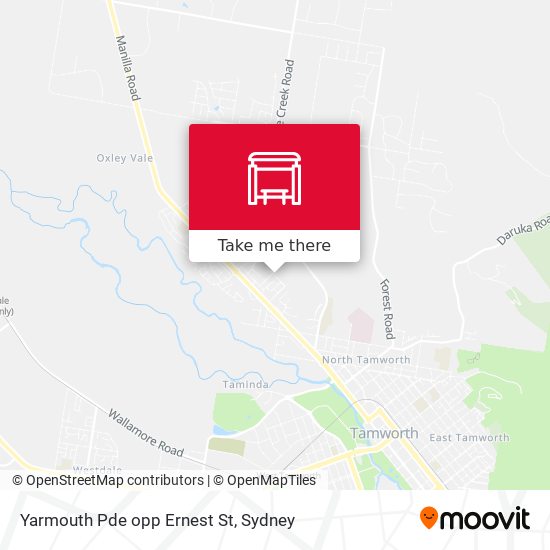 Yarmouth Pde opp Ernest St map