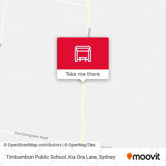 Timbumburi Public School, Kia Ora Lane map