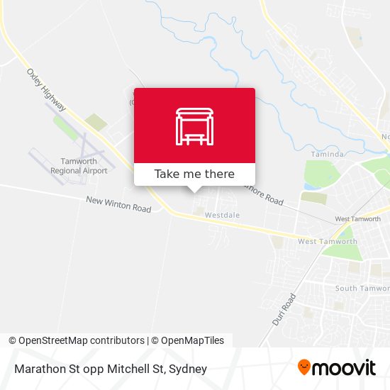 Marathon St opp Mitchell St map