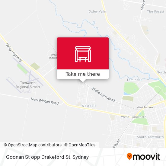 Goonan St opp Drakeford St map