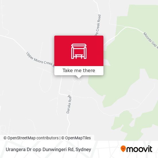 Urangera Dr opp Dunwingeri Rd map