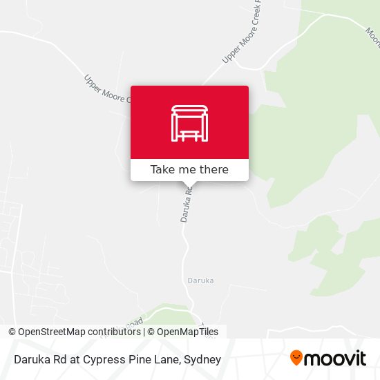 Daruka Rd at Cypress Pine Lane map