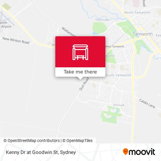 Kenny Dr at Goodwin St map