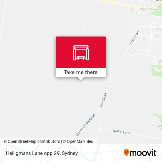Heiligmans Lane opp 29 map