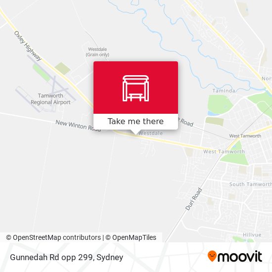 Gunnedah Rd opp 299 map