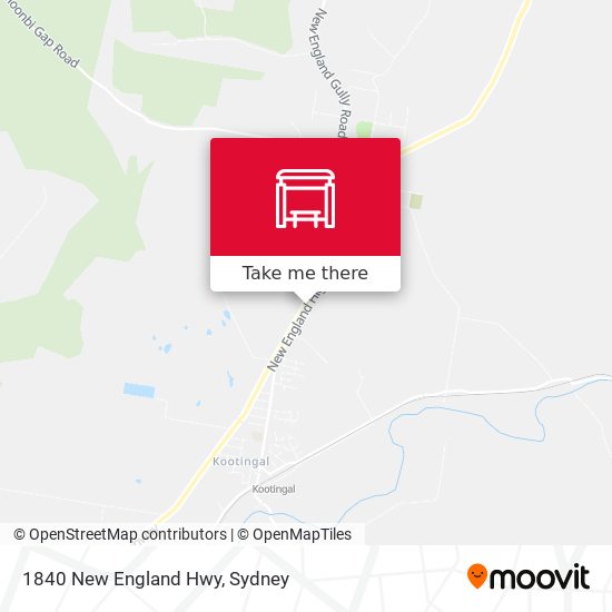1840 New England Hwy map