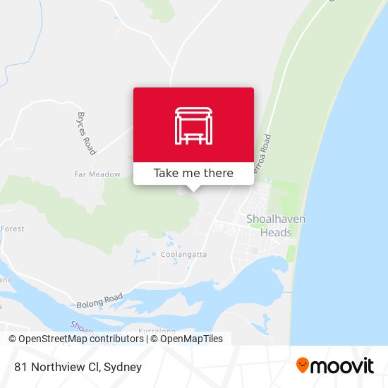 81 Northview Cl map