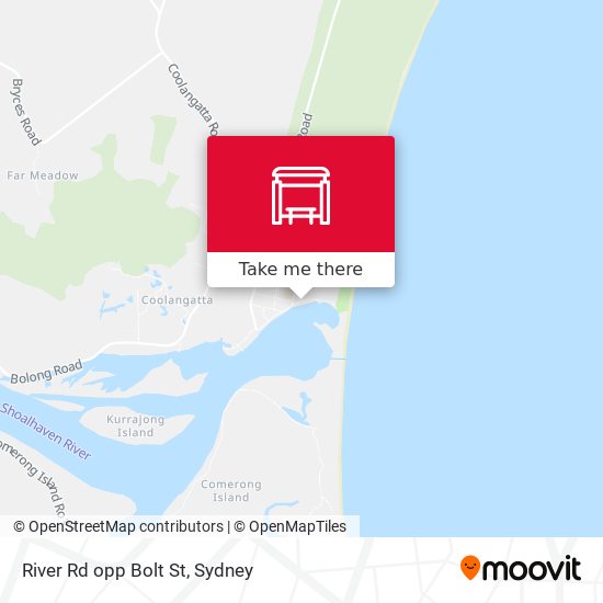 River Rd opp Bolt St map