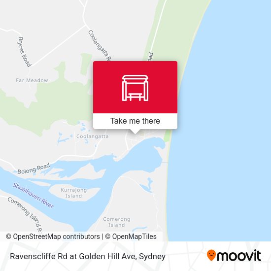Ravenscliffe Rd at Golden Hill Ave map