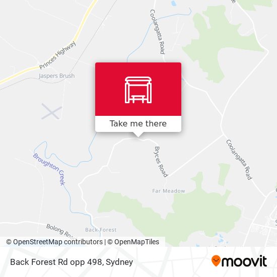 Back Forest Rd opp 498 map