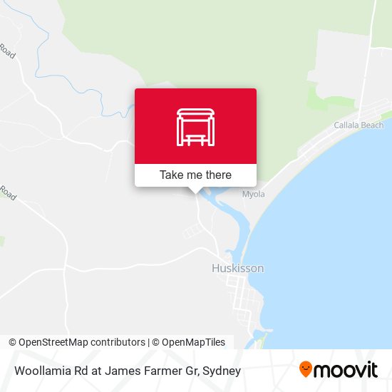 Woollamia Rd at James Farmer Gr map