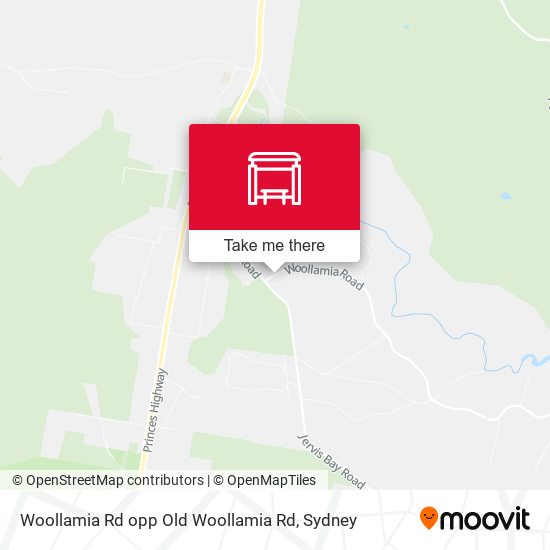Woollamia Rd opp Old Woollamia Rd map
