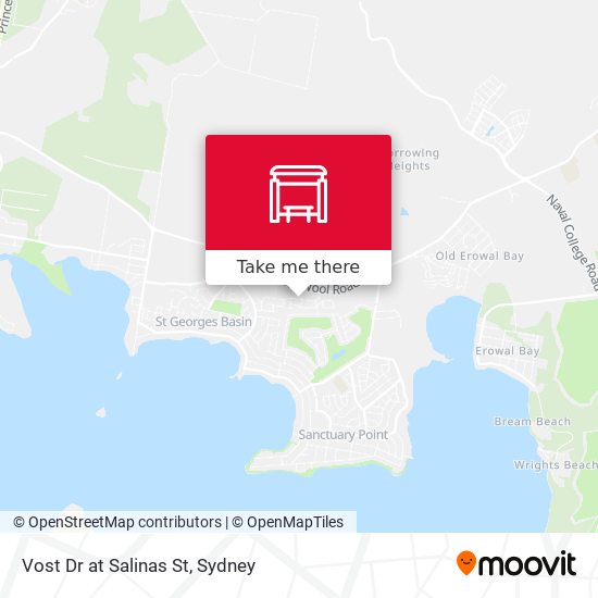 Vost Dr at Salinas St map