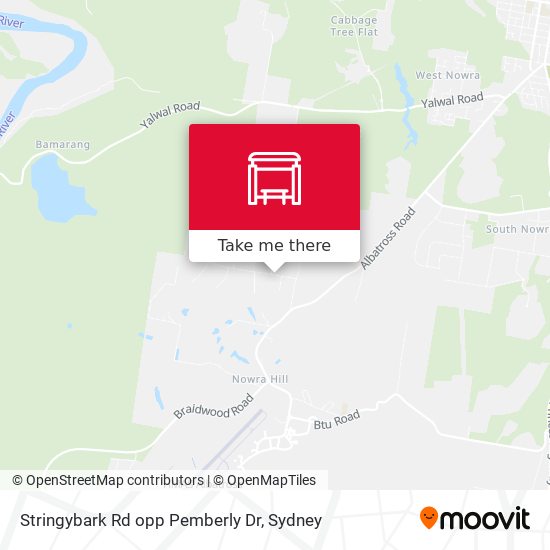 Stringybark Rd opp Pemberly Dr map