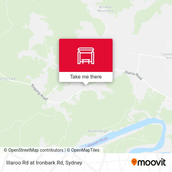 Illaroo Rd at Ironbark Rd map