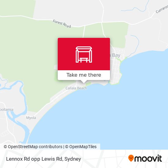 Lennox Rd opp Lewis Rd map