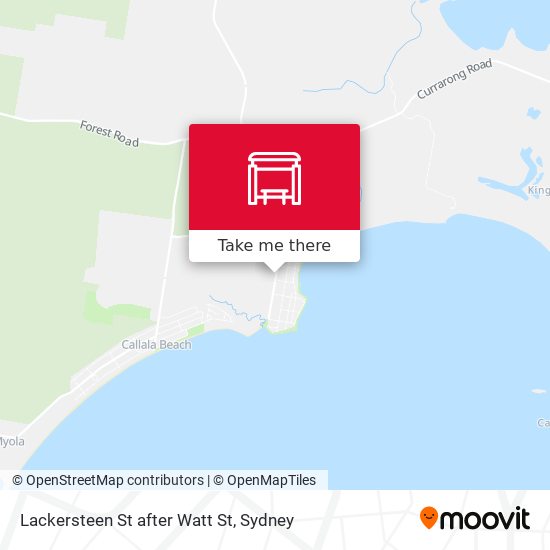 Lackersteen St after Watt St map