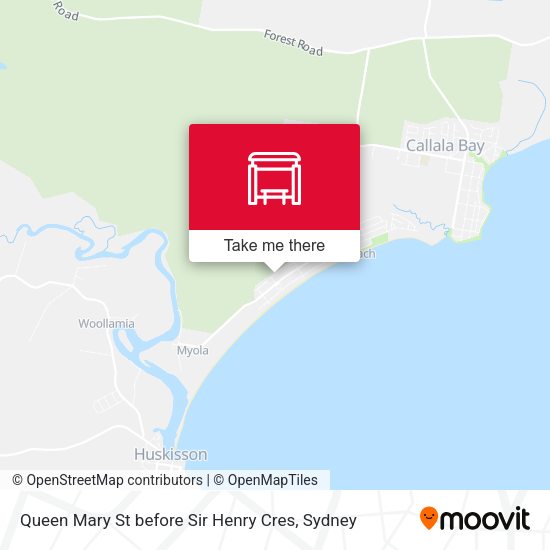 Queen Mary St before Sir Henry Cres map