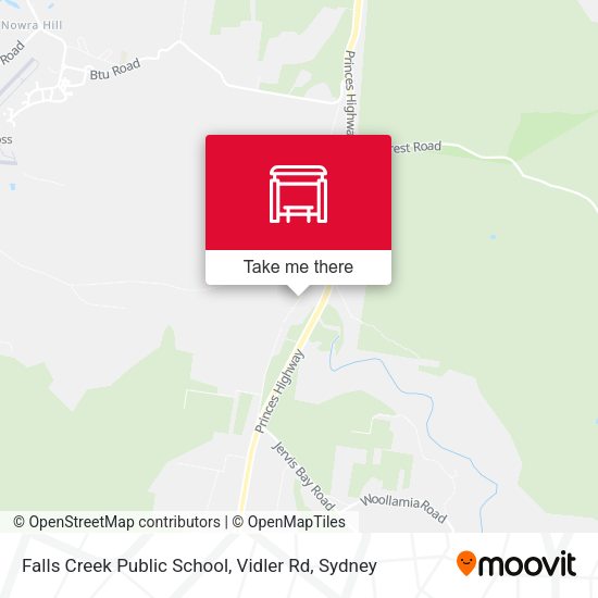 Falls Creek Public School, Vidler Rd map