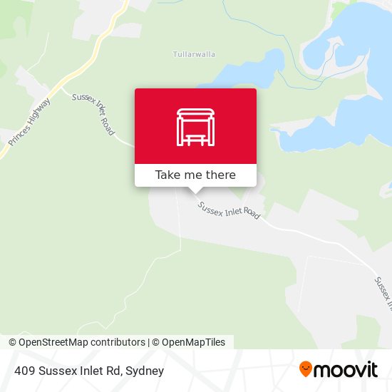 409 Sussex Inlet Rd map