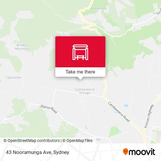 43 Nooramunga Ave map