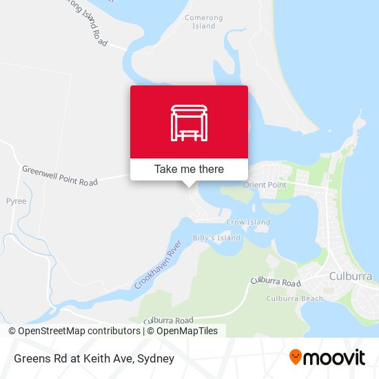 Greens Rd at Keith Ave map