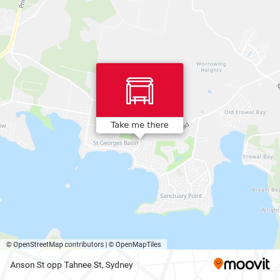 Anson St opp Tahnee St map