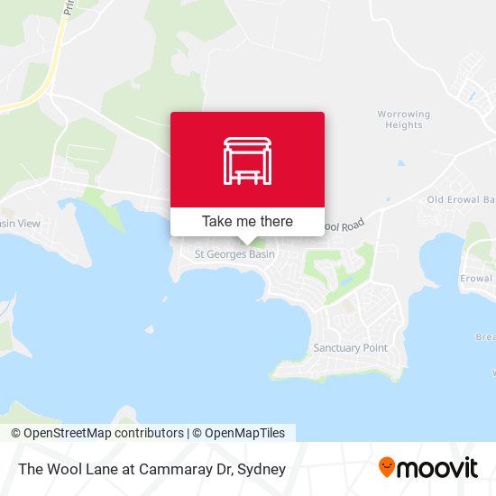 The Wool Lane at Cammaray Dr map