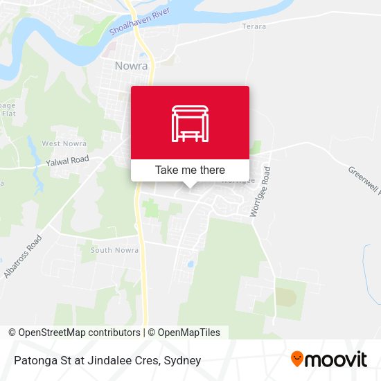 Patonga St at Jindalee Cres map