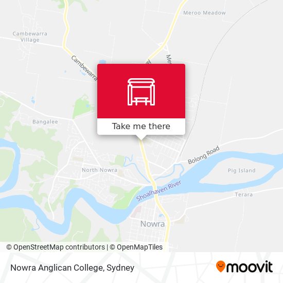 Nowra Anglican College map