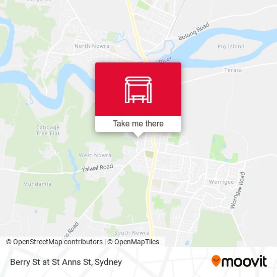 Berry St at St Anns St map