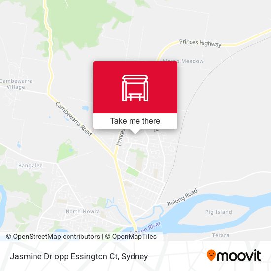 Jasmine Dr opp Essington Ct map