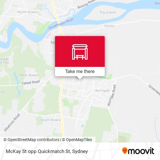 McKay St opp Quickmatch St map