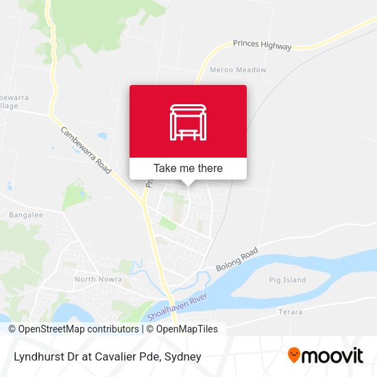 Lyndhurst Dr at Cavalier Pde map