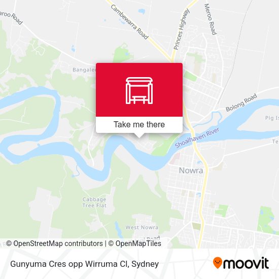 Gunyuma Cres opp Wirruma Cl map