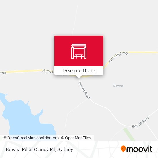 Bowna Rd at Clancy Rd map